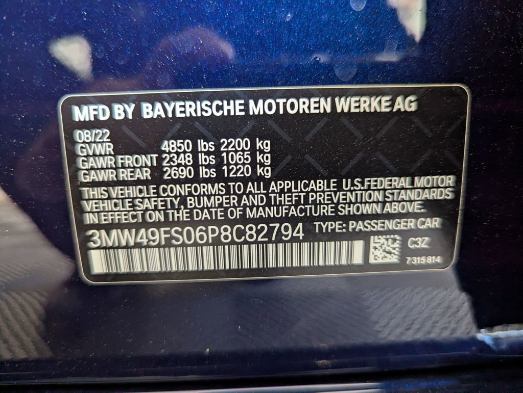 Used 2023 BMW M340i w/ Premium Package RWD image 86