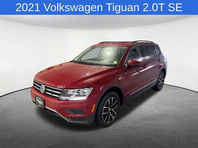 Used 2021 Volkswagen Tiguan SE w/ Panoramic Sunroof Package