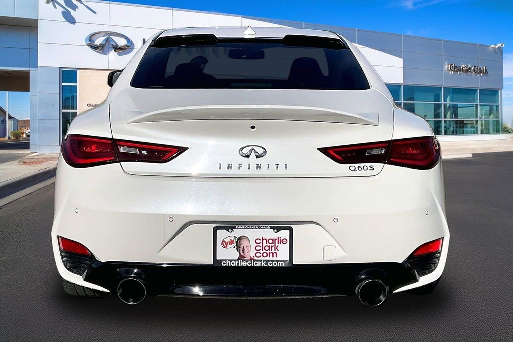 Used 2022 INFINITI Q60 Red Sport 400 w/ Cargo Package RWD image 4