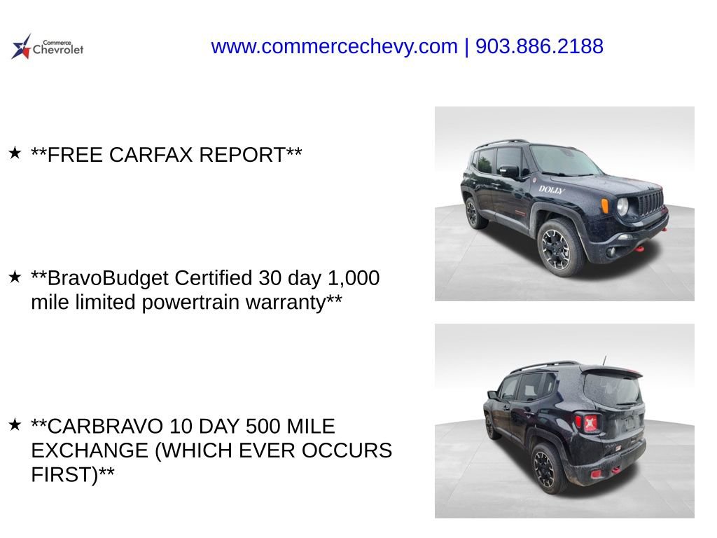 Used 2023 Jeep Renegade Trailhawk AWD/4WD image 5