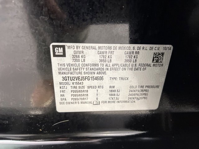 Used 2015 GMC Sierra 1500 SLT w/ SLT Preferred Package image 34