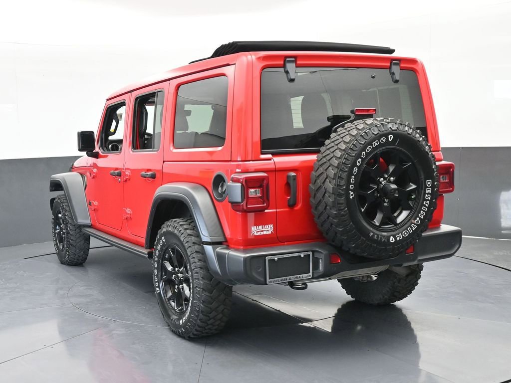Used 2021 Jeep Wrangler Unlimited Sport image 4