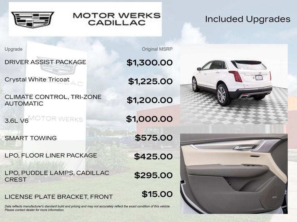 New 2026 Cadillac XT5 Premium Luxury w/ Driver Assist Package AWD/4WD image 9