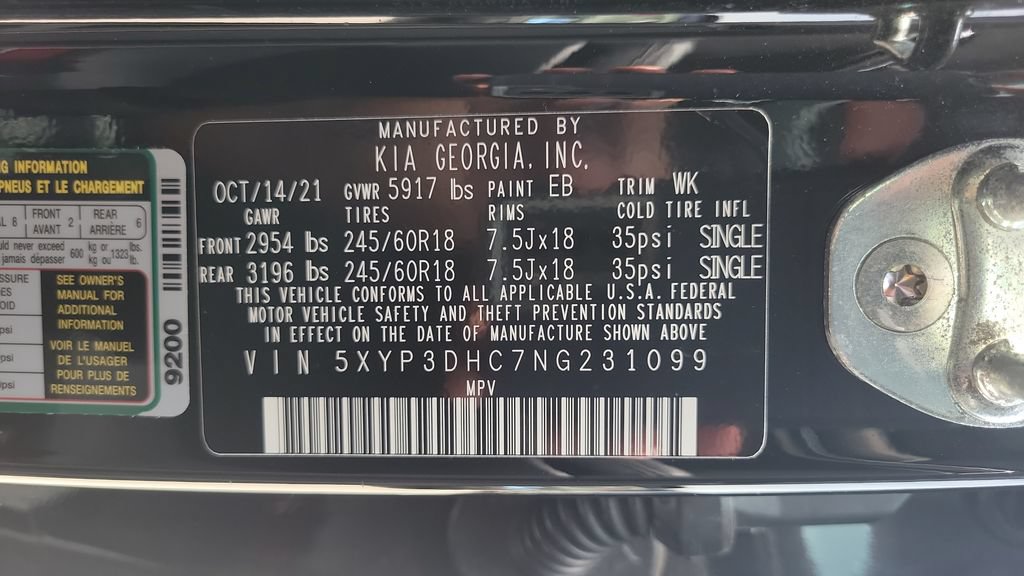 Used 2022 Kia Telluride EX w/ Towing Package AWD/4WD image 24