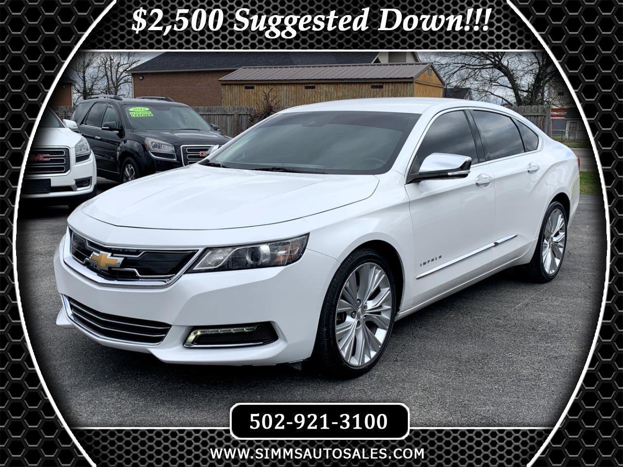 Used 2017 Chevrolet Impala Premier w/ Enhanced Convenience Package FWD image 1