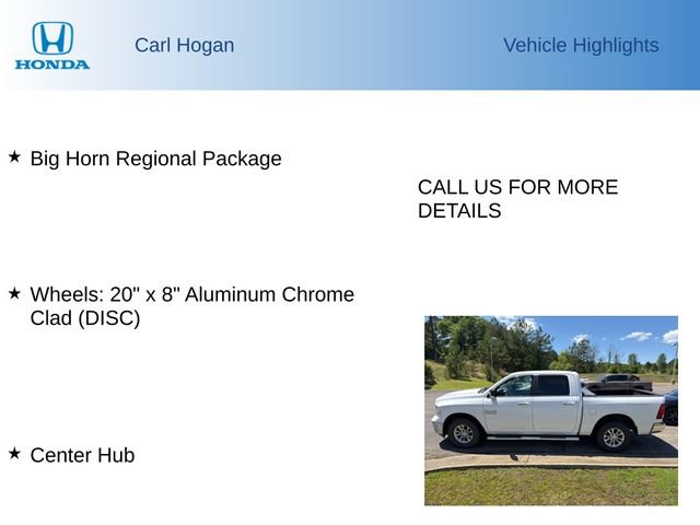 Used 2016 RAM 1500 Big Horn AWD/4WD image 5