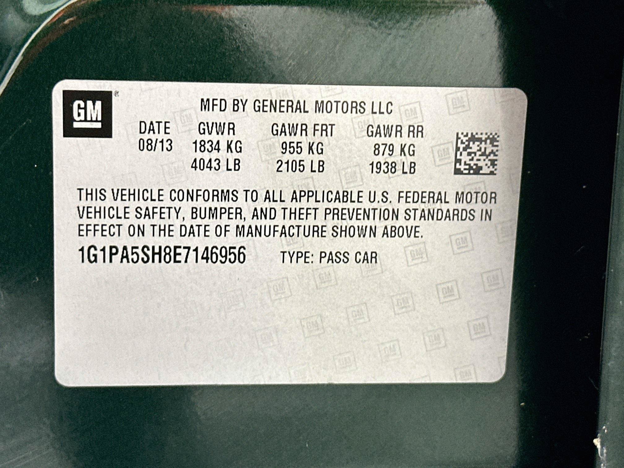 Used 2014 Chevrolet Cruze LS FWD image 12