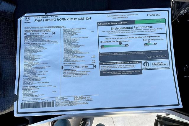 New 2026 RAM 2500 Big Horn image 16