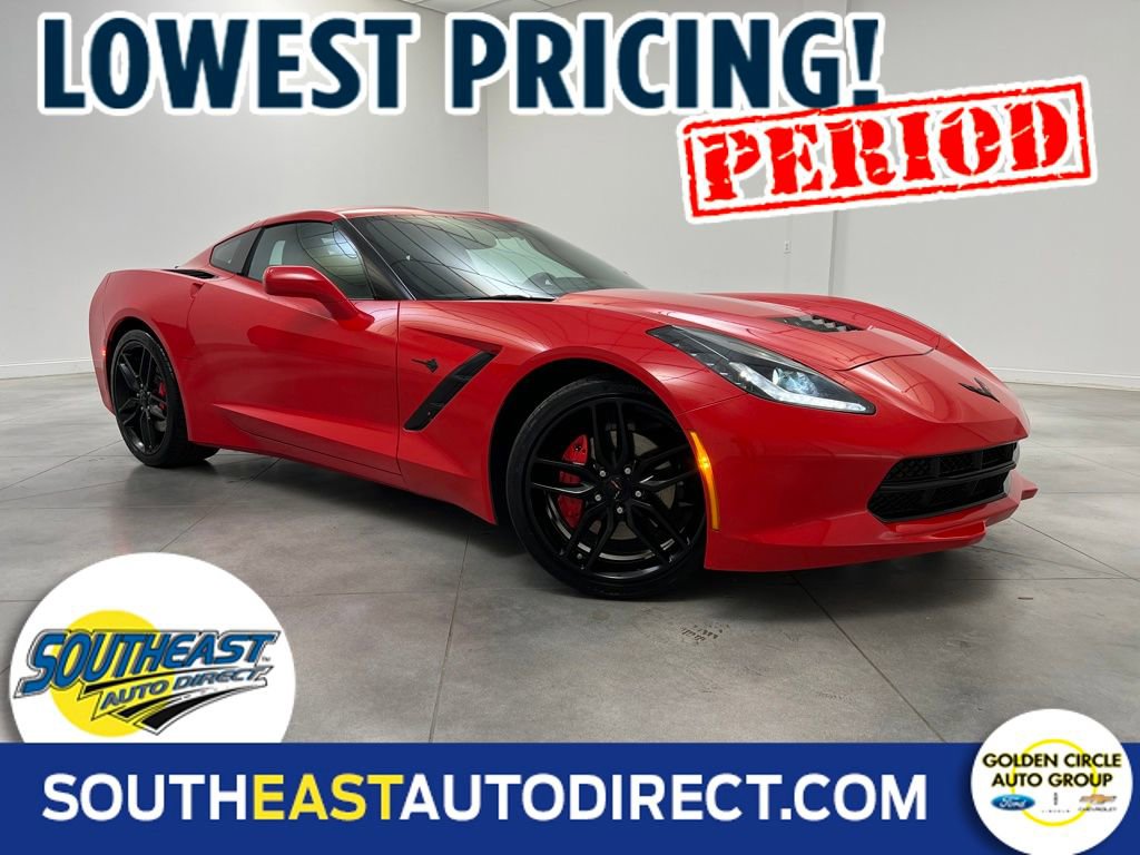 Used 2019 Chevrolet Corvette Stingray Coupe w/ Carbon Flash Badge Package image 1