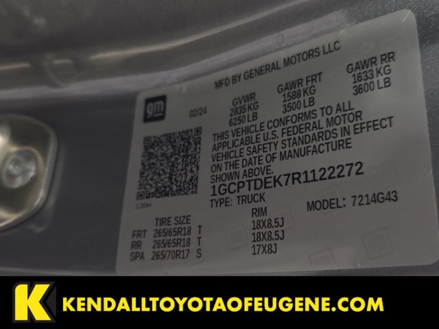 Used 2024 Chevrolet Colorado Z71 w/ Z71 Convenience Package 2 AWD/4WD image 10