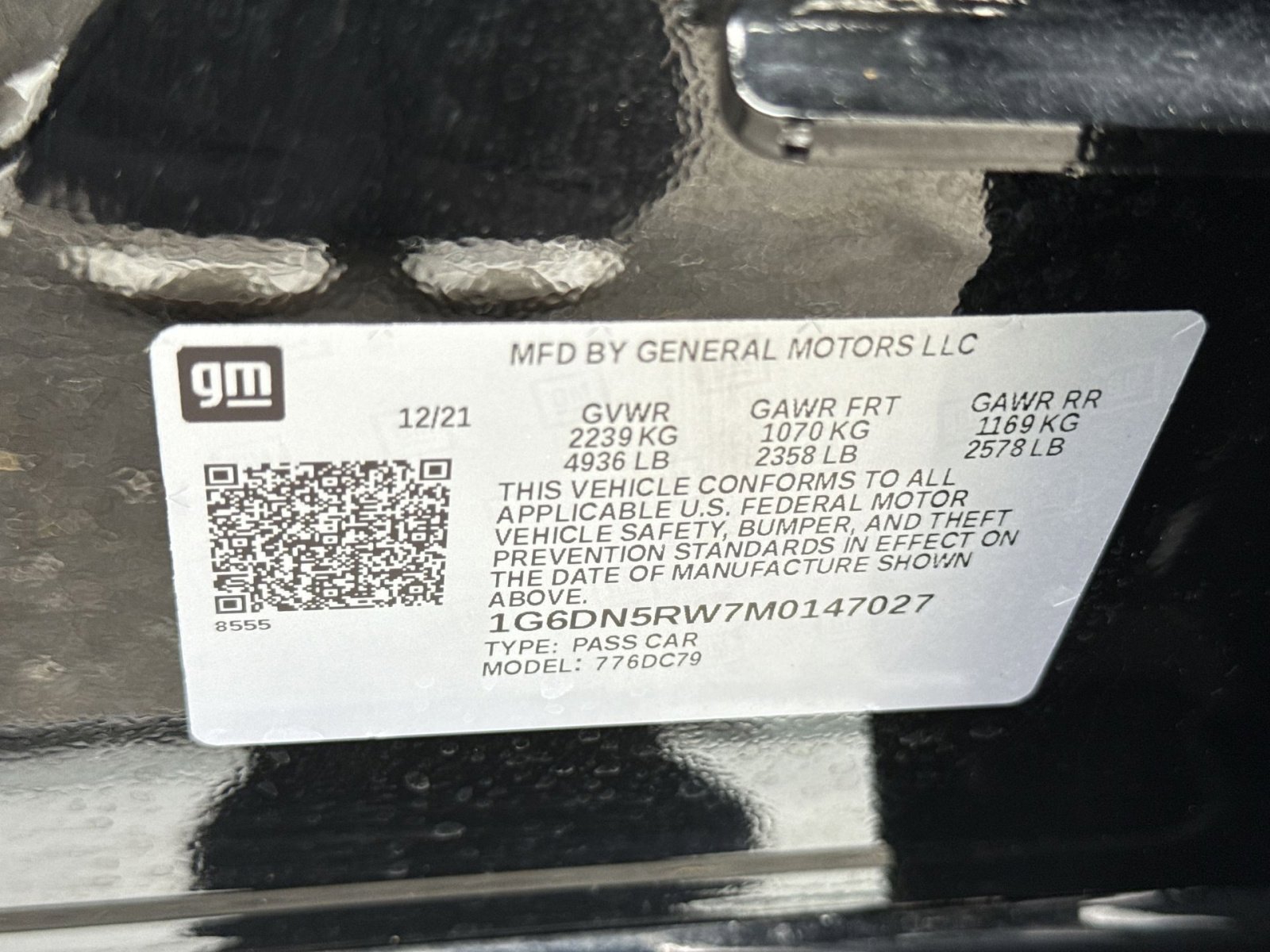 Used 2021 Cadillac CT5 Premium Luxury w/ Parking Package RWD image 29