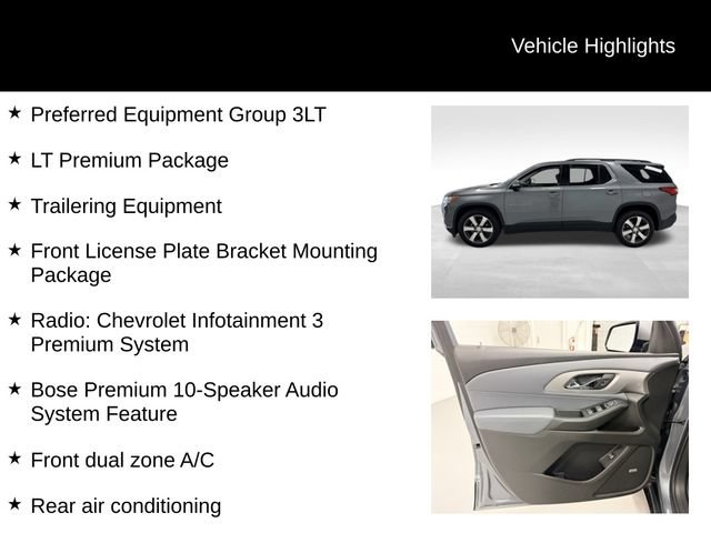 Certified 2020 Chevrolet Traverse LT w/ LT Premium Package AWD/4WD image 27