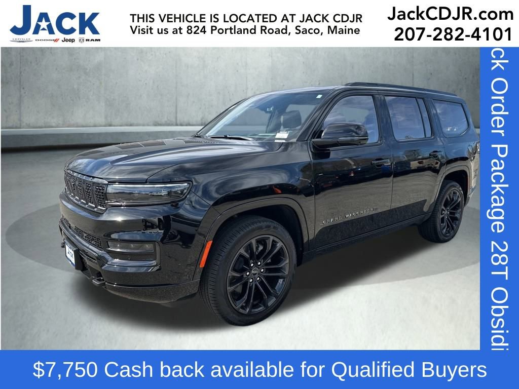 New 2024 Jeep Grand Wagoneer Series III w/ Quick Order Packagew 28T