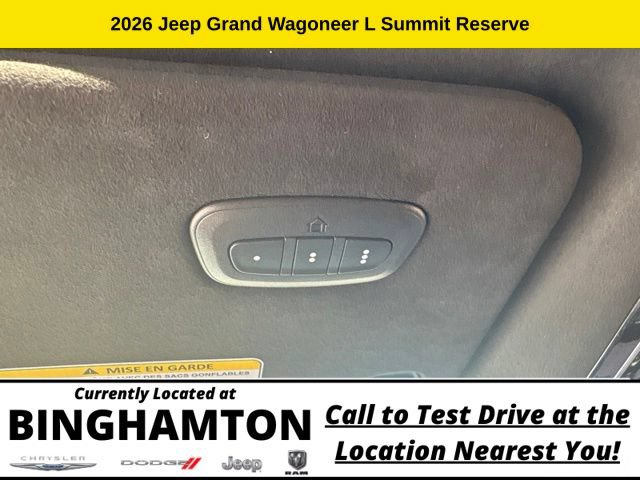 New 2026 Jeep Grand Wagoneer L Summit AWD/4WD image 15