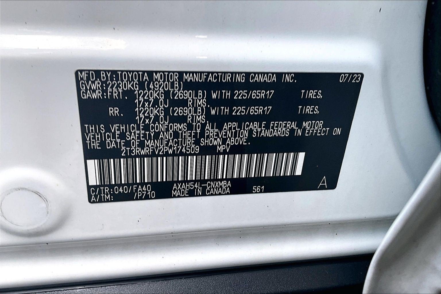 Used 2023 Toyota RAV4 XLE w/ Convenience Package AWD/4WD image 30
