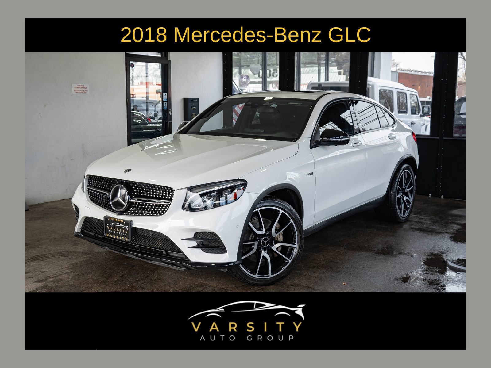 Used 2018 Mercedes-Benz GLC 43 AMG 4MATIC Coupe image 1
