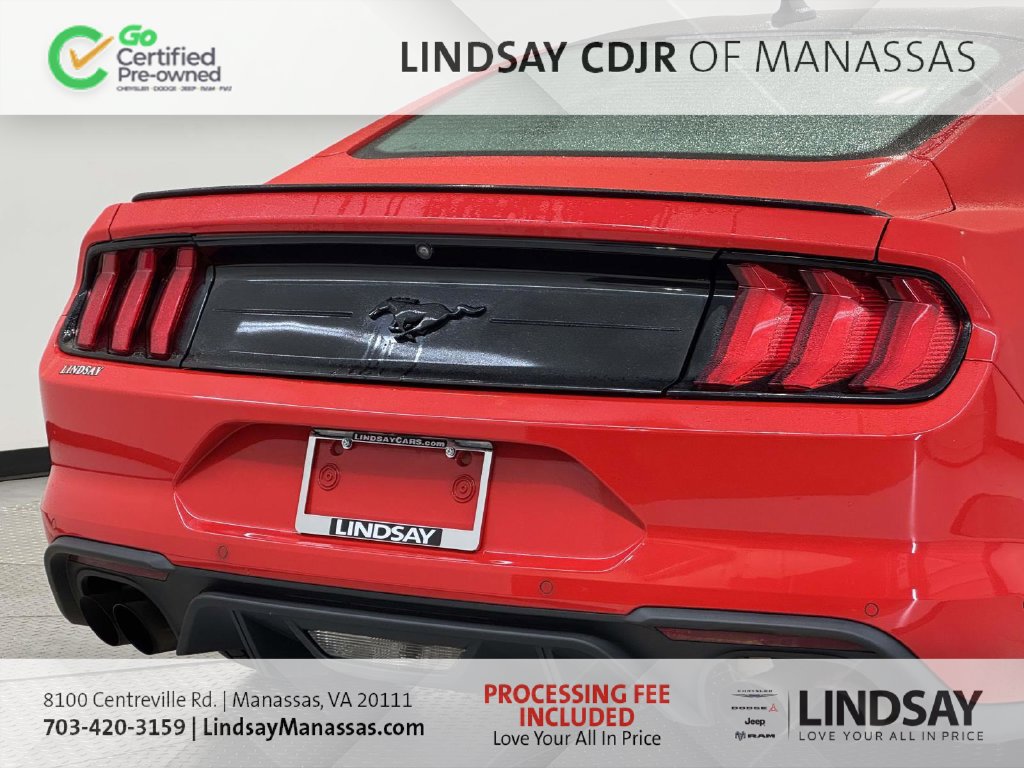 Used 2021 Ford Mustang Coupe w/ Equipment Group 101A RWD image 9