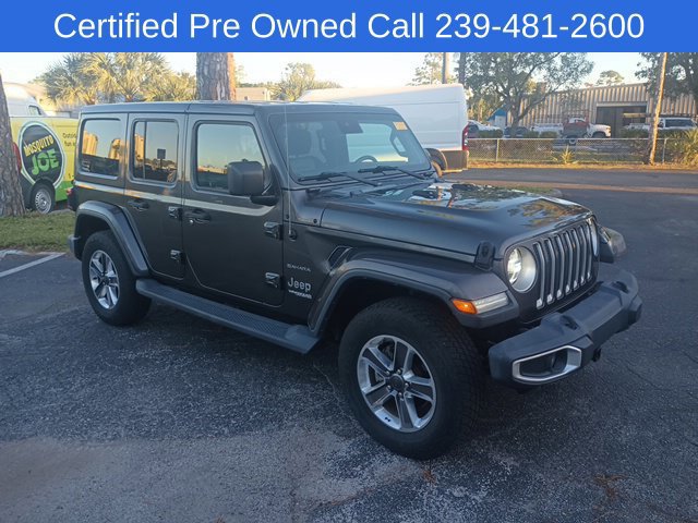Certified 2020 Jeep Wrangler Unlimited Sahara AWD/4WD image 1