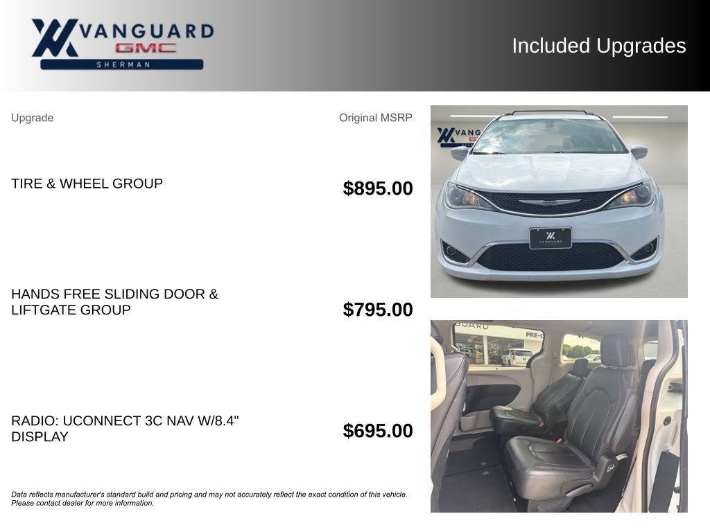 Used 2017 Chrysler Pacifica Touring-L Plus FWD image 9