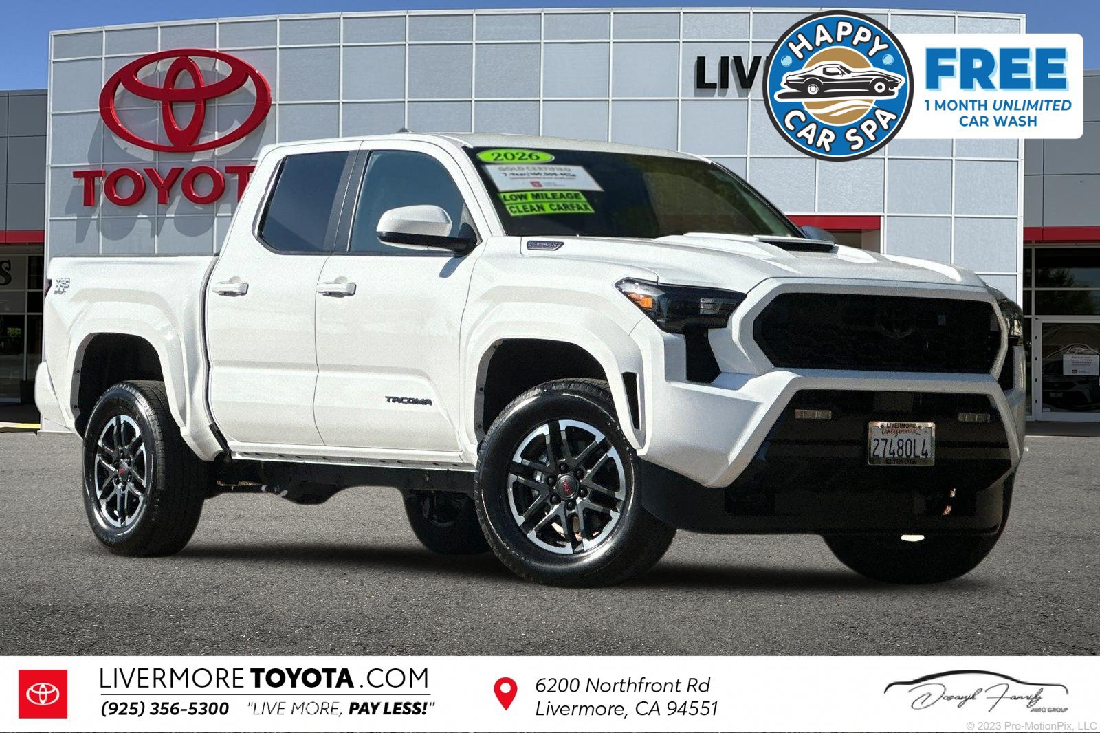 Certified 2026 Toyota Tacoma TRD Sport
