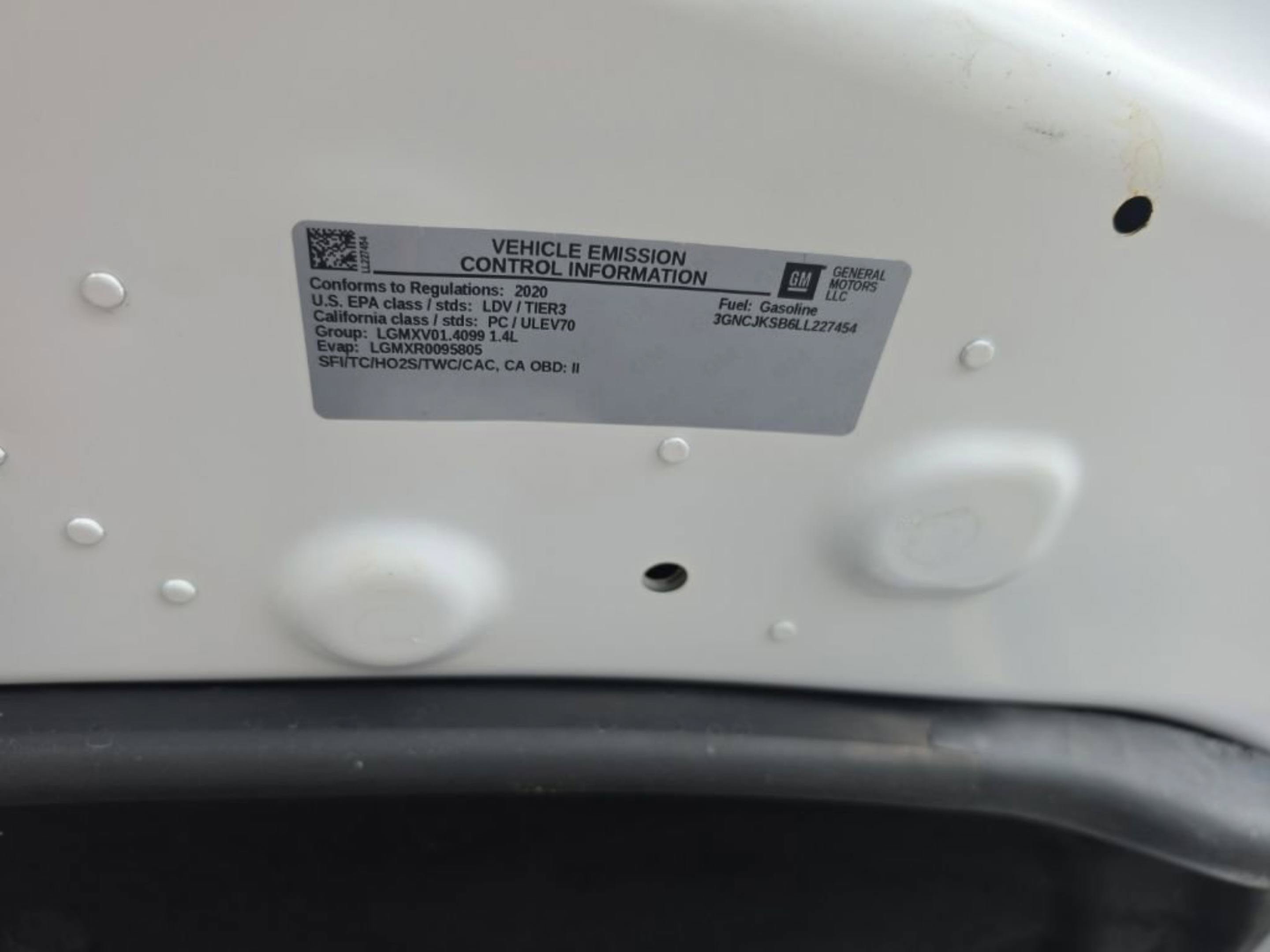 Used 2020 Chevrolet Trax LS w/ Tint and Cruise Package FWD image 12
