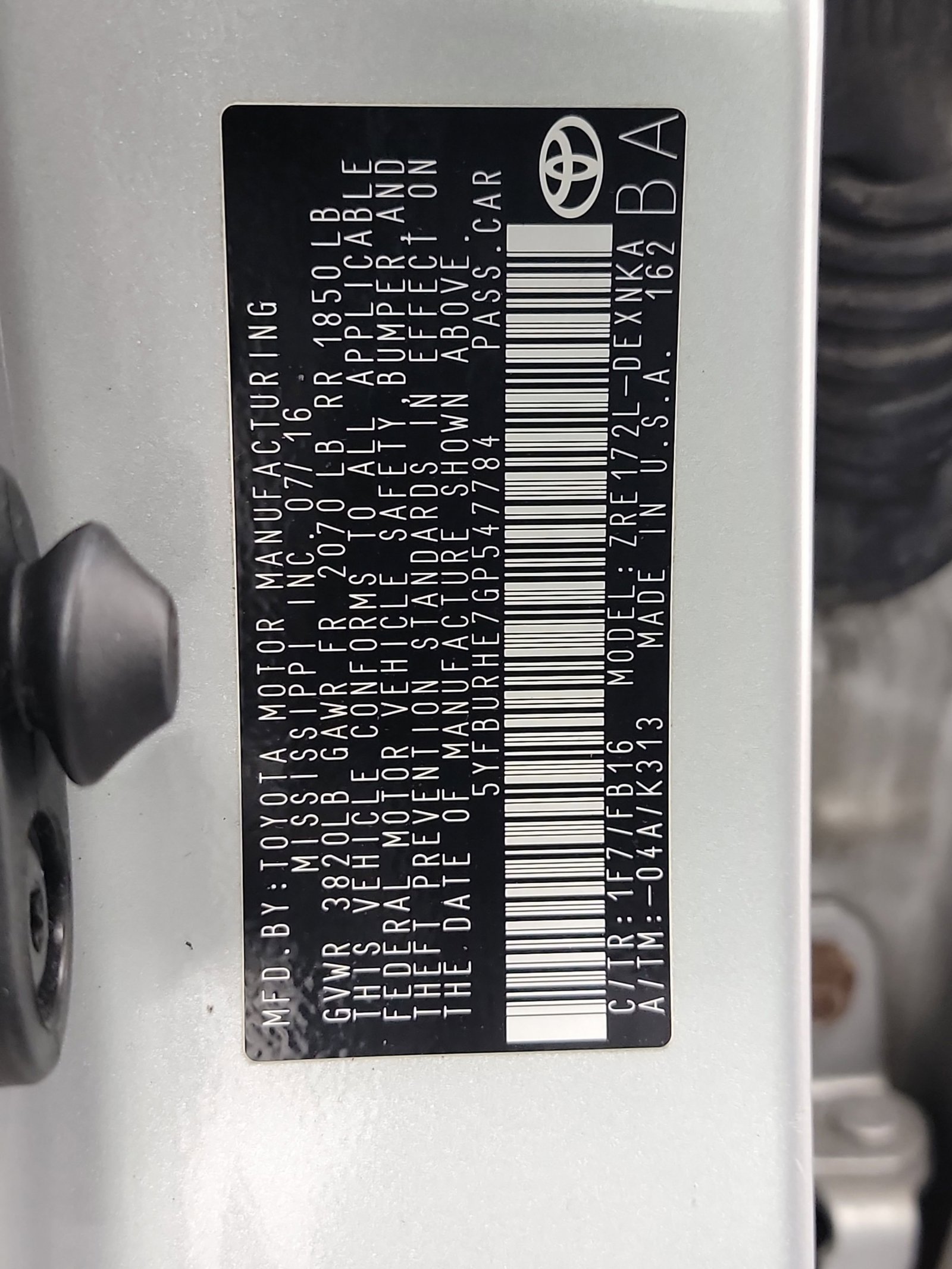 Used 2016 Toyota Corolla LE FWD image 33