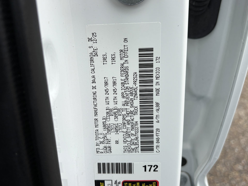 Certified 2026 Toyota Tacoma SR5 AWD/4WD image 27