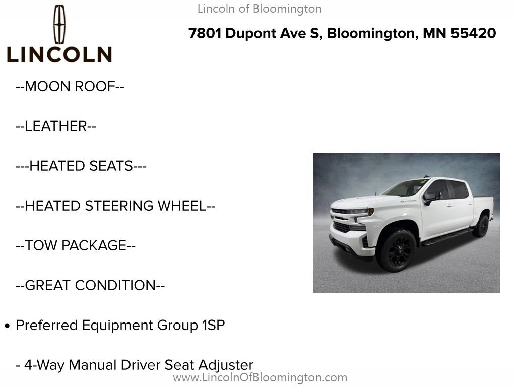 Used 2020 Chevrolet Silverado 1500 RST w/ All-Star Edition AWD/4WD image 5