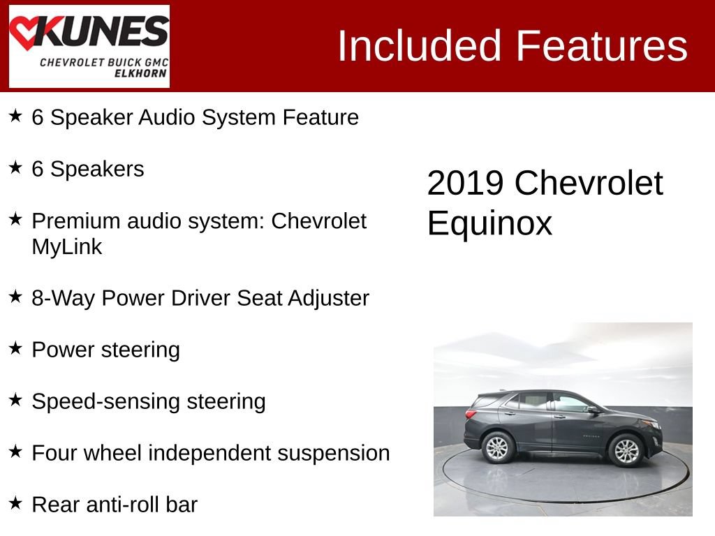 Used 2019 Chevrolet Equinox LT FWD image 3
