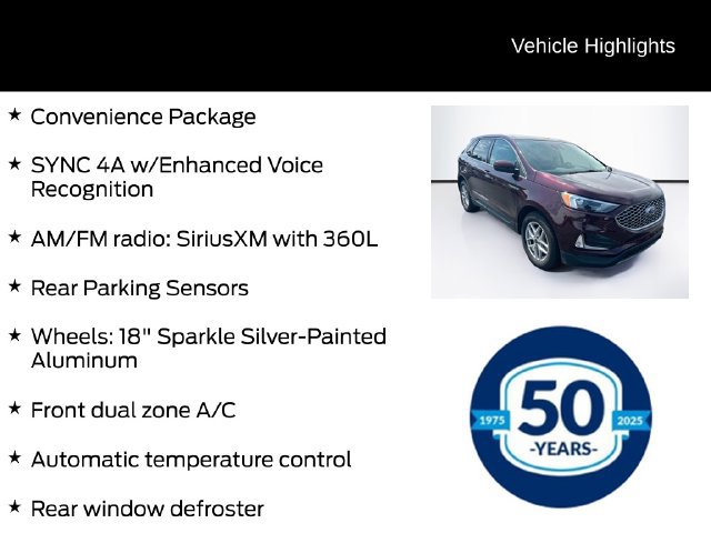 Certified 2024 Ford Edge SEL w/ Convenience Package AWD/4WD image 11