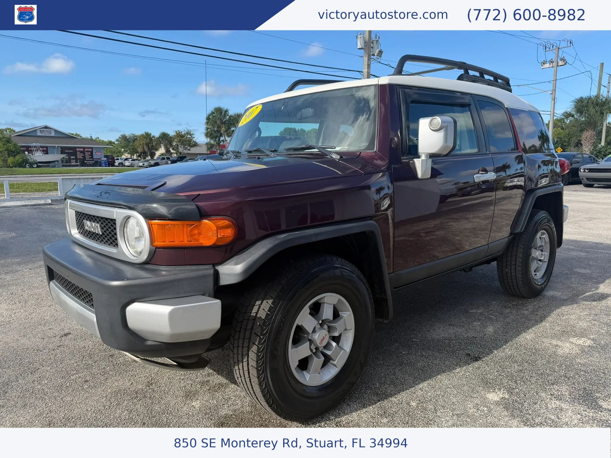 Used 2007 Toyota FJ Cruiser 4WD image 7