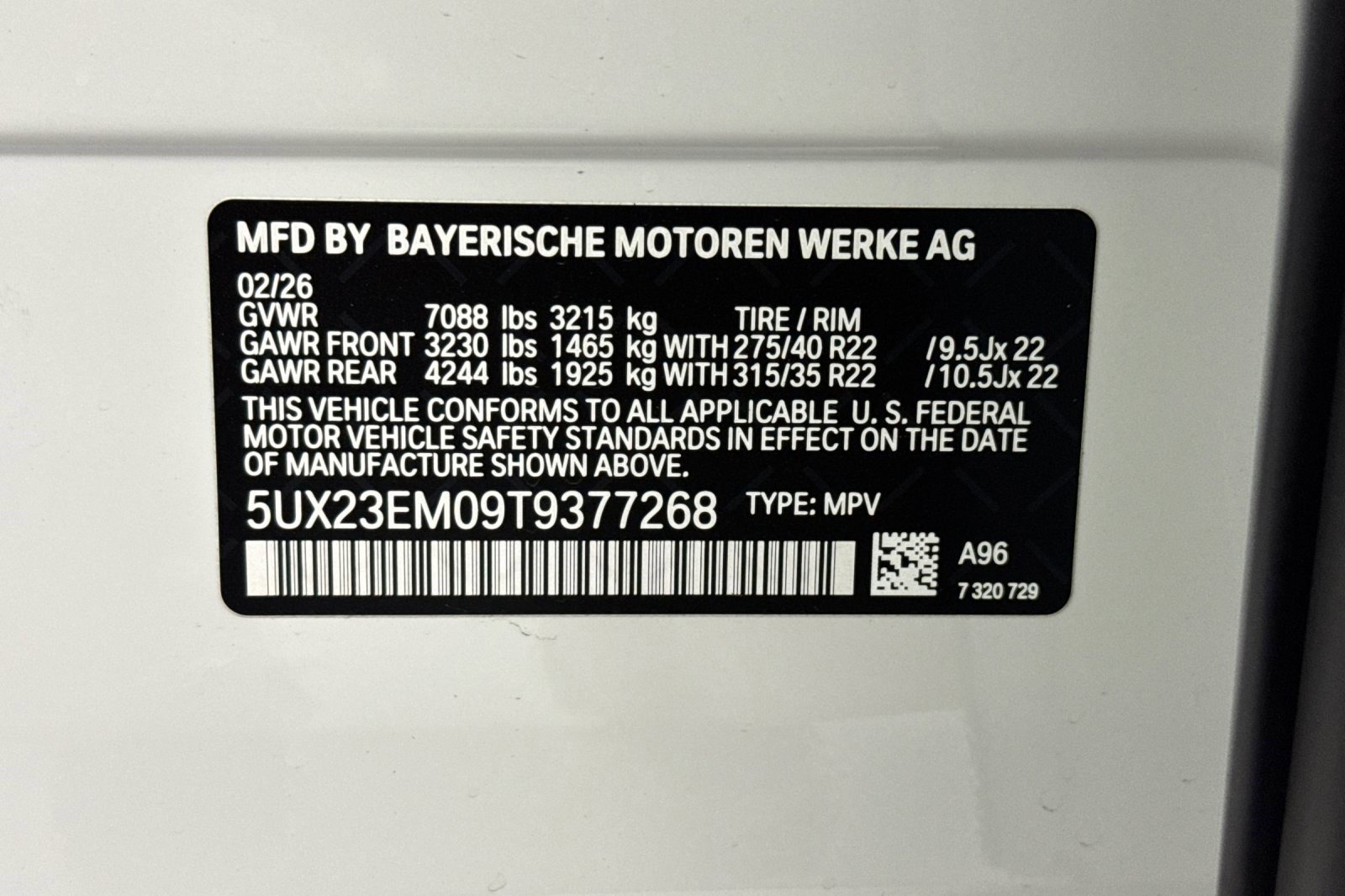 New 2026 BMW X7 xDrive40i w/ M Sport Package image 20