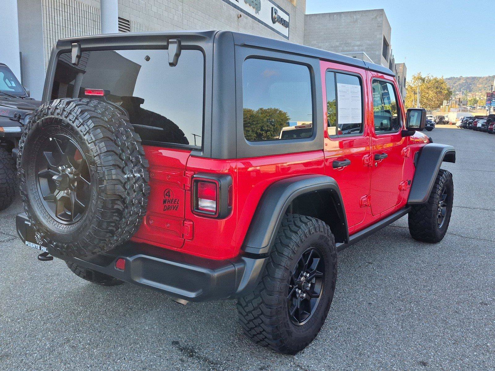 Certified 2025 Jeep Wrangler Unlimited Sport AWD/4WD image 7