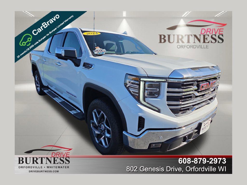 Certified 2024 GMC Sierra 1500 SLT w/ SLT Premium Plus Package AWD/4WD 360° Tour