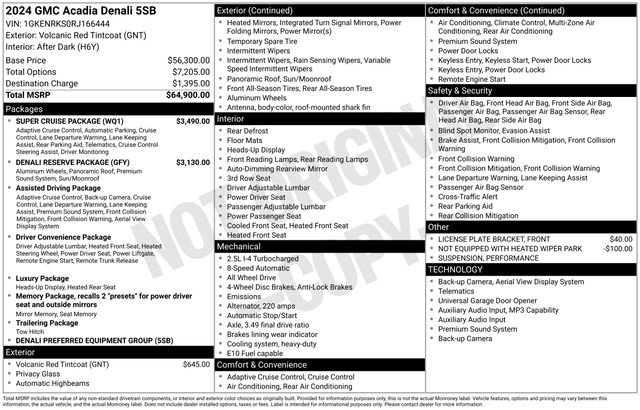 Used 2024 GMC Acadia Denali w/ Super Cruise Package image 5