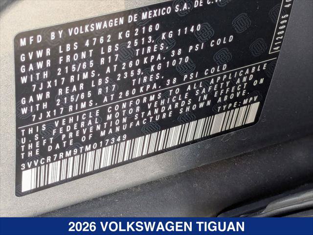 Used 2026 Volkswagen Tiguan S FWD image 24