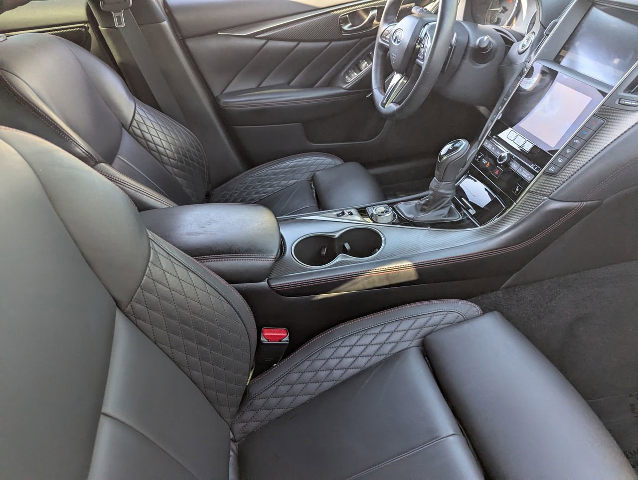 Certified 2023 INFINITI Q50 Red Sport 400 w/ Black Opal Edition RWD image 12