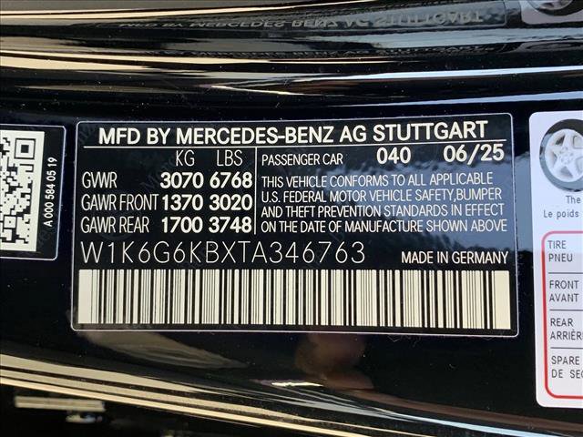 New 2026 Mercedes-Benz S 580e 4MATIC Sedan image 20