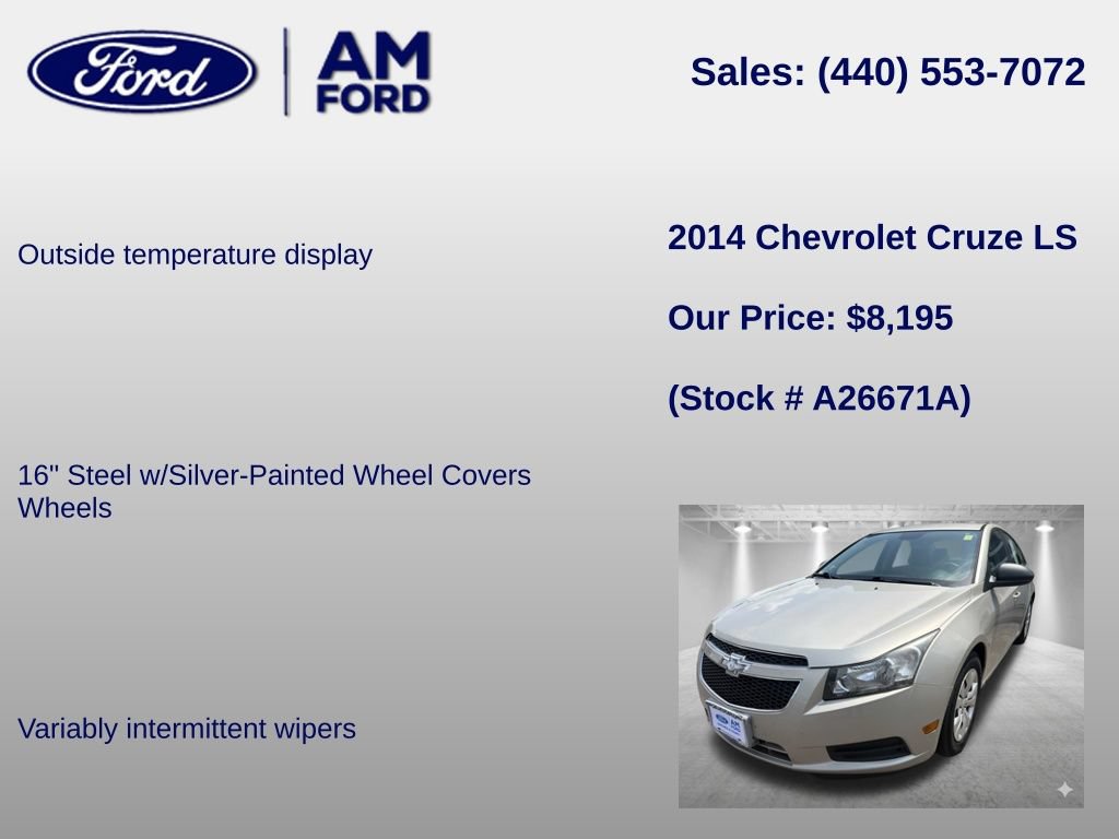 Used 2014 Chevrolet Cruze LS FWD image 18