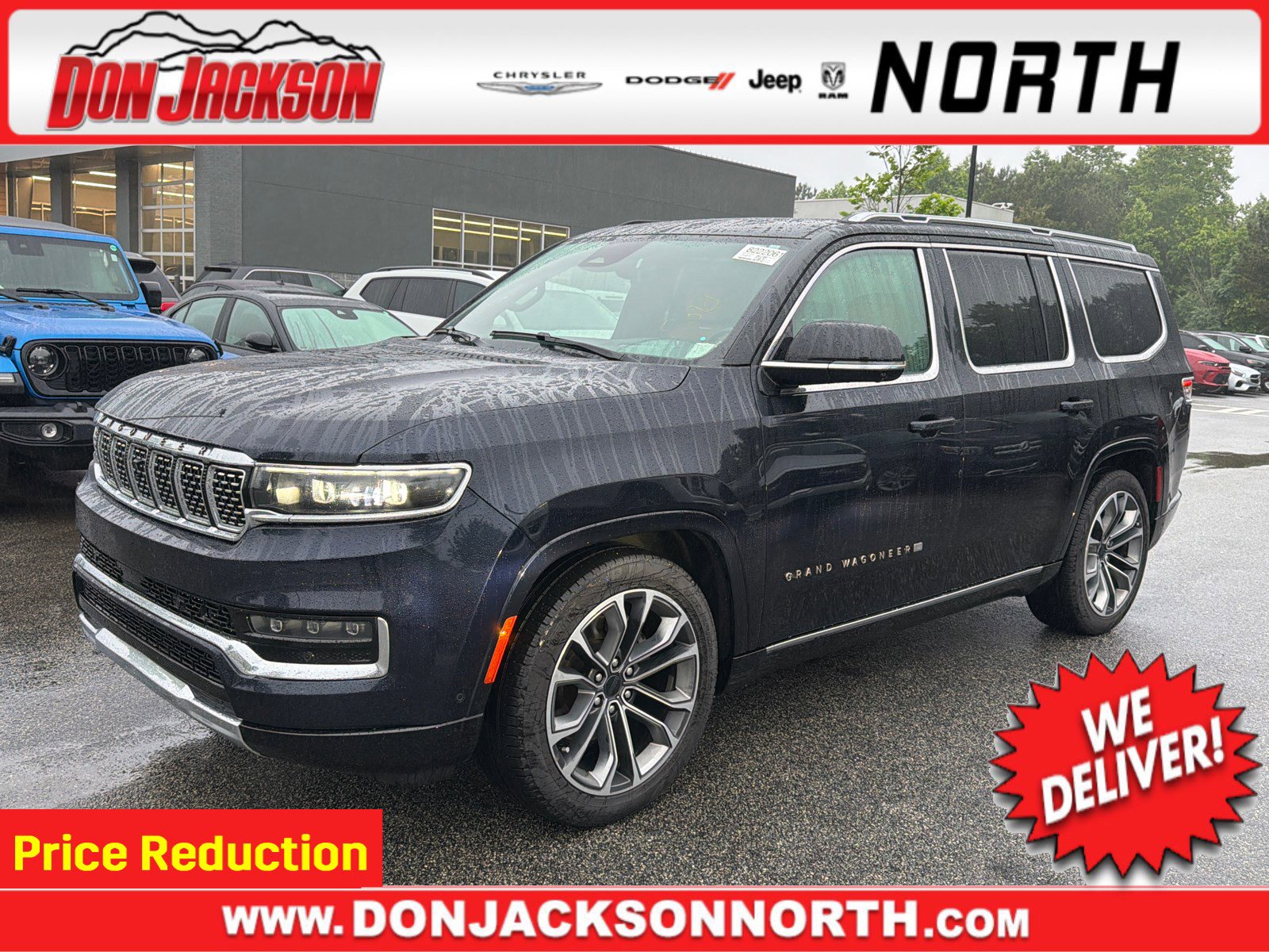 Used 2025 Jeep Grand Wagoneer Series III w/ Rear Seat Video Group 1 AWD/4WD video 1