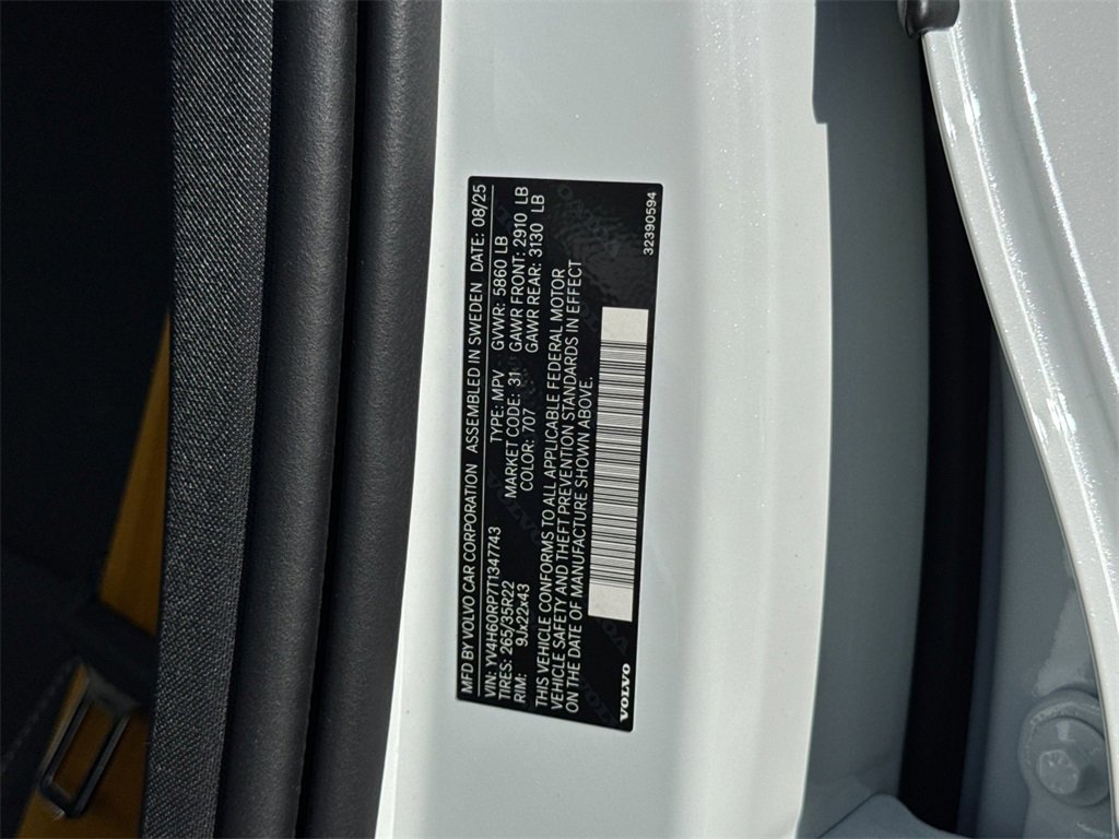 New 2026 Volvo XC60 T8 Polestar w/ Protection Package Premier image 28