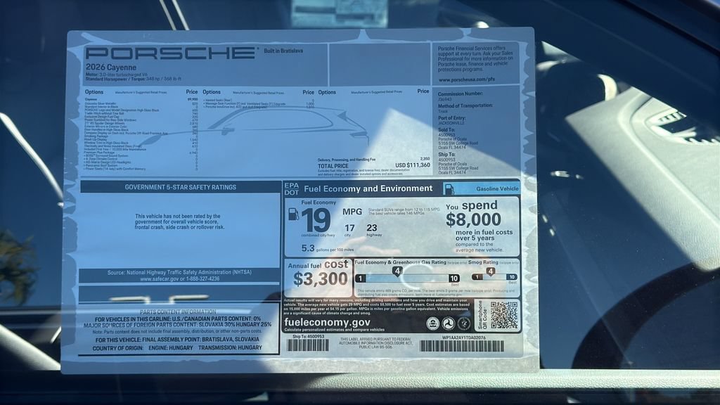 Certified 2026 Porsche Cayenne AWD/4WD image 23