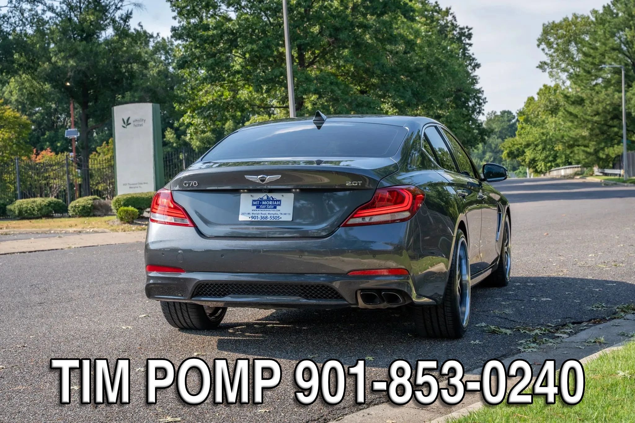 Used 2020 Genesis G70 2.0T w/ Elite Package RWD image 6