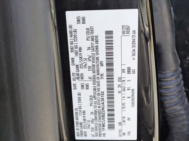 Used 2022 Ford Escape SE w/ SE Sport Appearance Package FWD image 15