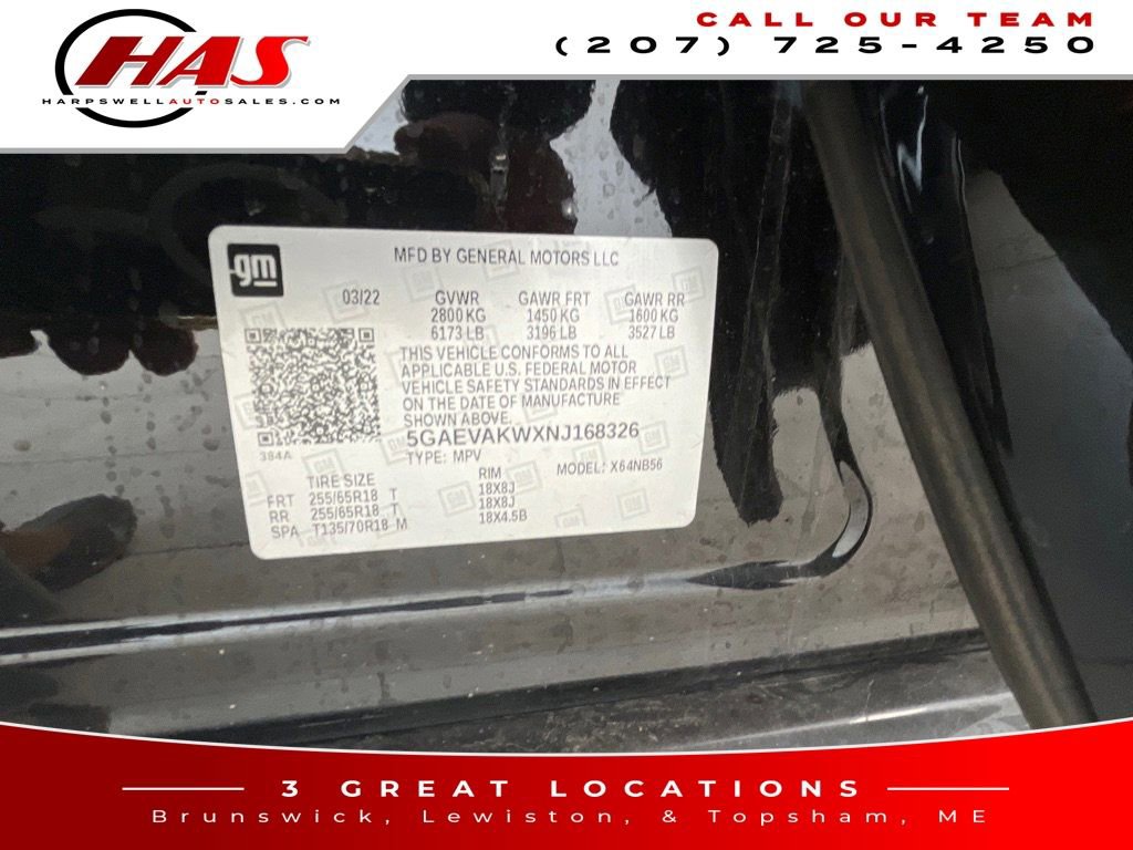 Used 2022 Buick Enclave Essence w/ Trailering Package, 5000 lbs. image 19