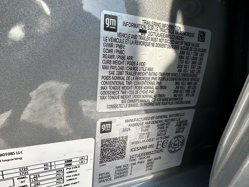 Used 2025 GMC Sierra 1500 AT4 w/ AT4 Premium Package image 15