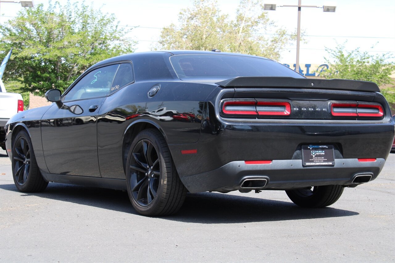 Used 2018 Dodge Challenger SXT w/ Blacktop Package RWD image 2