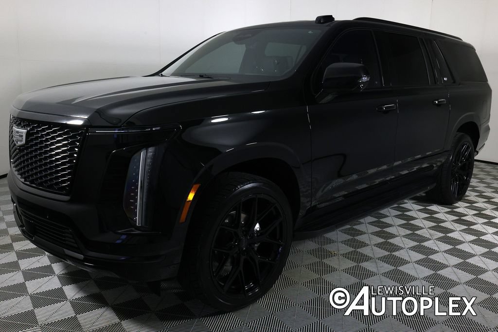Used 2025 Cadillac Escalade ESV Sport w/ LPO, ONYX Package AWD/4WD image 9