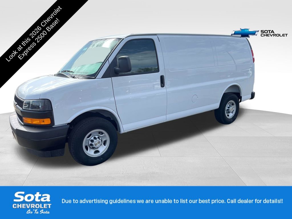 New 2026 Chevrolet Express 2500 RWD image 1