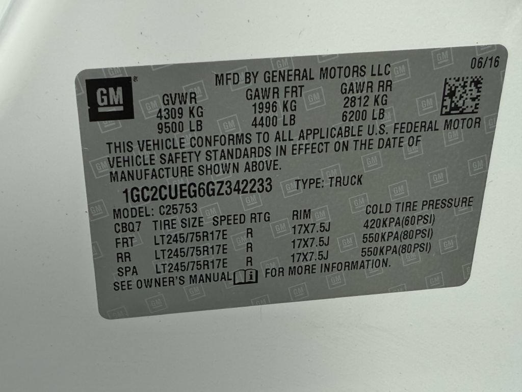 Used 2016 Chevrolet Silverado 2500 W/T w/ WT Fleet Convenience Package RWD image 24